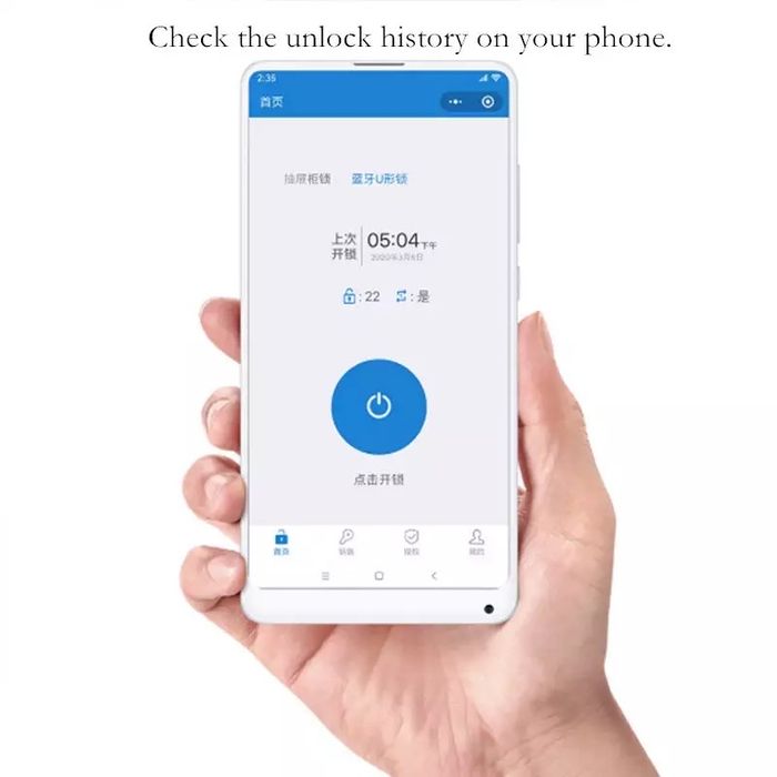 Умный замок Youpin yeelock U-образный
