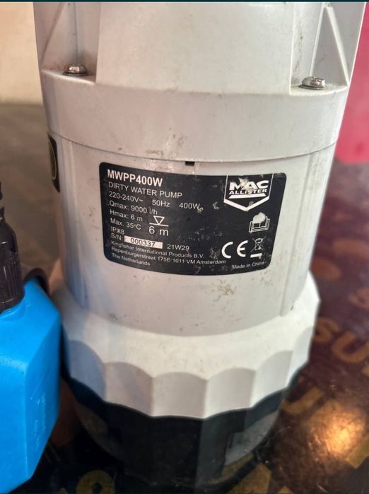 Потопяема помпа електрическа нова