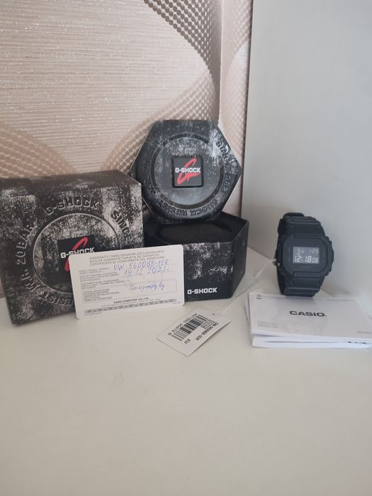 Casio g shock DW 5600BB 1ER