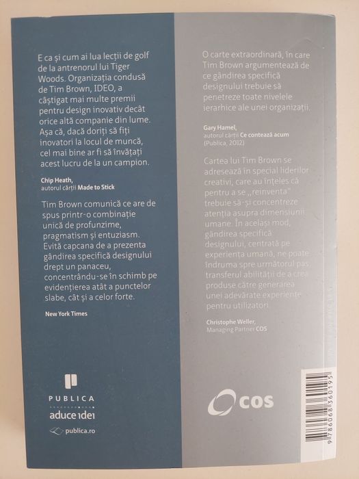 Carte Change by design , de Tim Brown