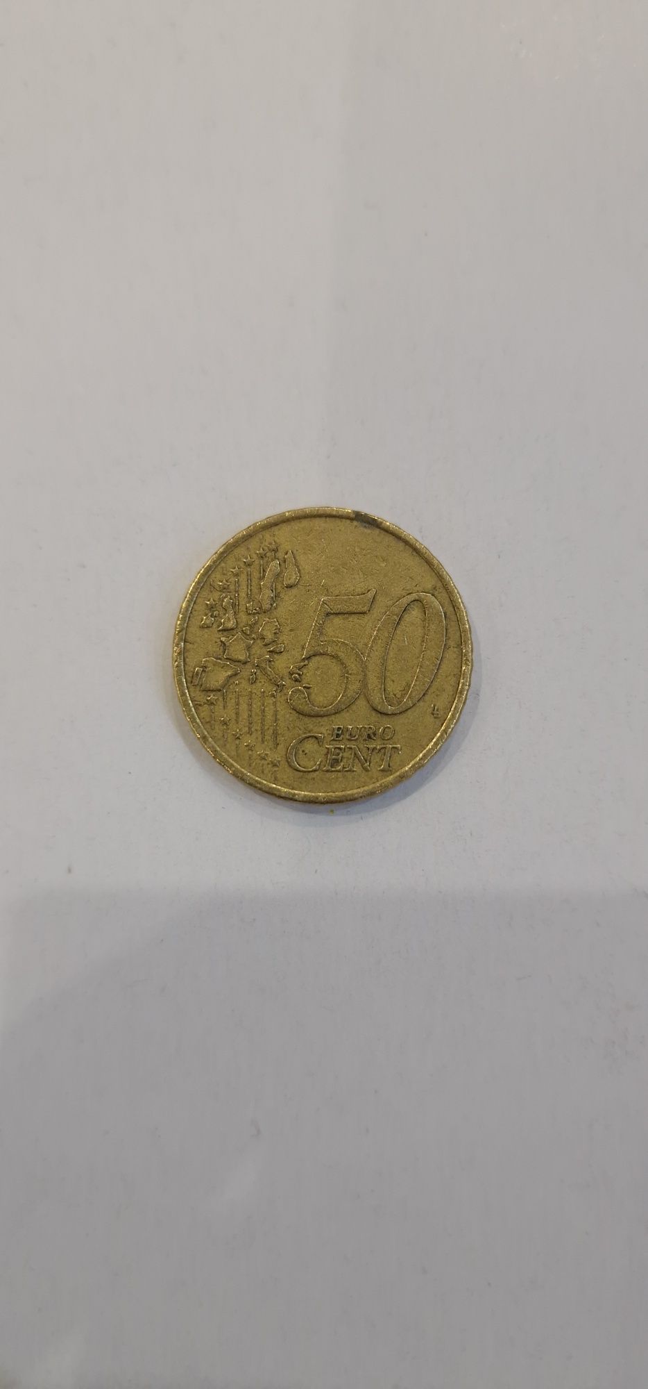 Рядка монета 50 Евро цента