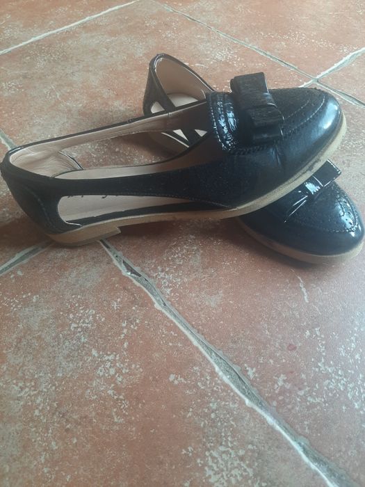 Balerini piele lacuita