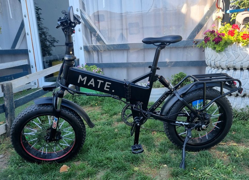 Bicicleta electrica pliabila Mate X 750