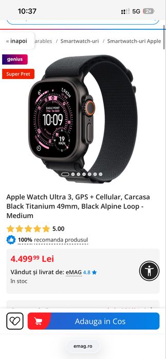 apple watch ultra 3 gps+