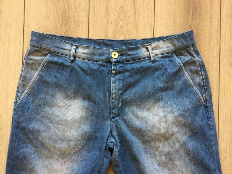 НОВИ оригинални сини дънкови къси гащета бермуди HERRLICHER размер 38