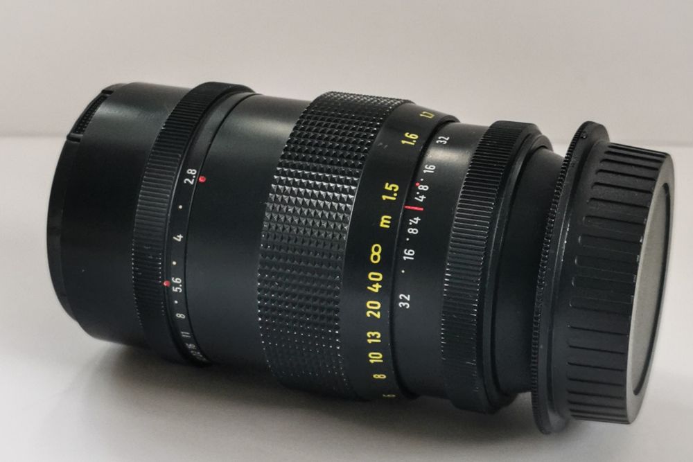 Obiectiv foto manual PENTACON 2.8/135 mm