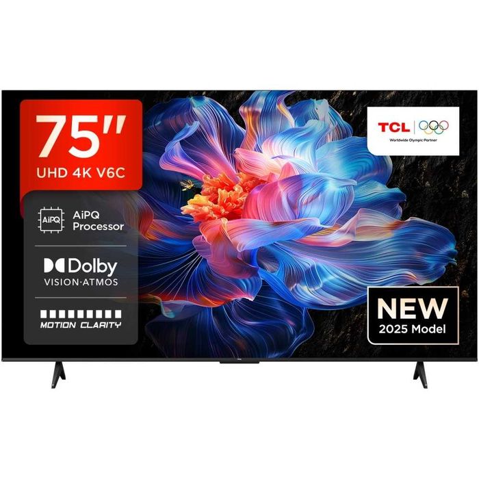 Телевизор TCL 75 4K UHD 120 Hz. Кронштейн  и Доставка Бесплатный.