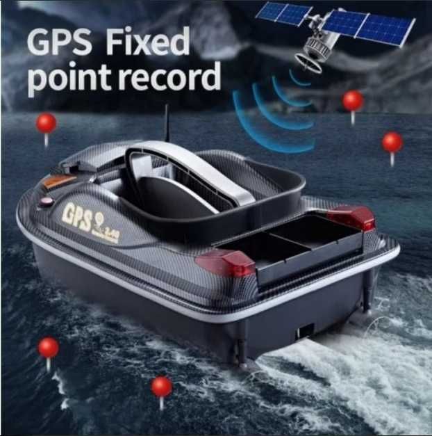 Нова Лодка за захранка HJ817 с оция за GPS и сонар