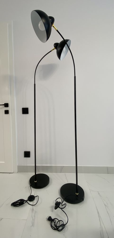 Lampadare 154 cm negru