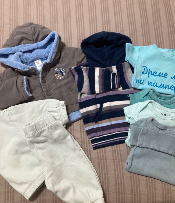 Лот бебешки дрехи