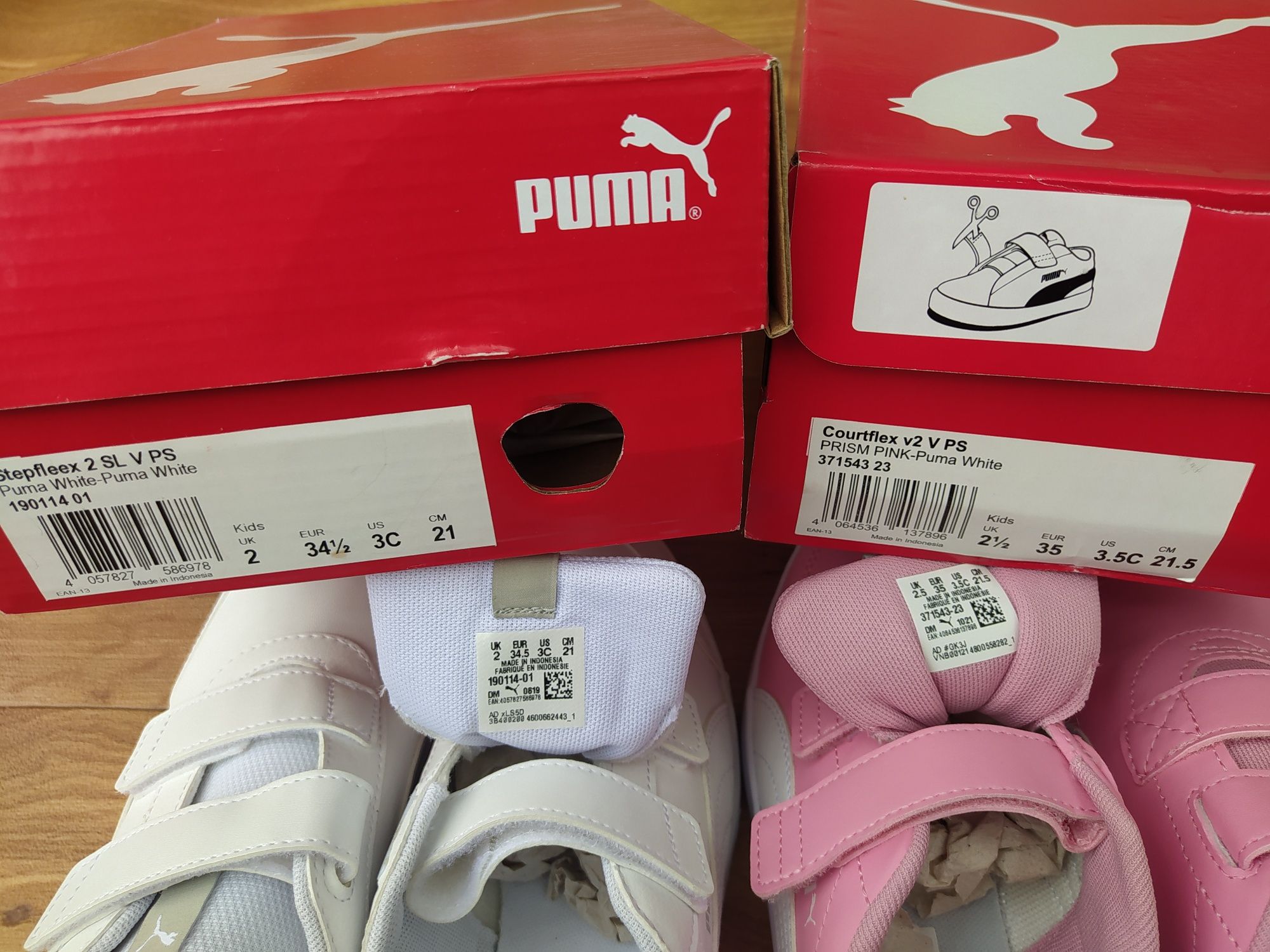 №34,5 и 35 чисто нови оригинални детски маратонки Пума /  Puma