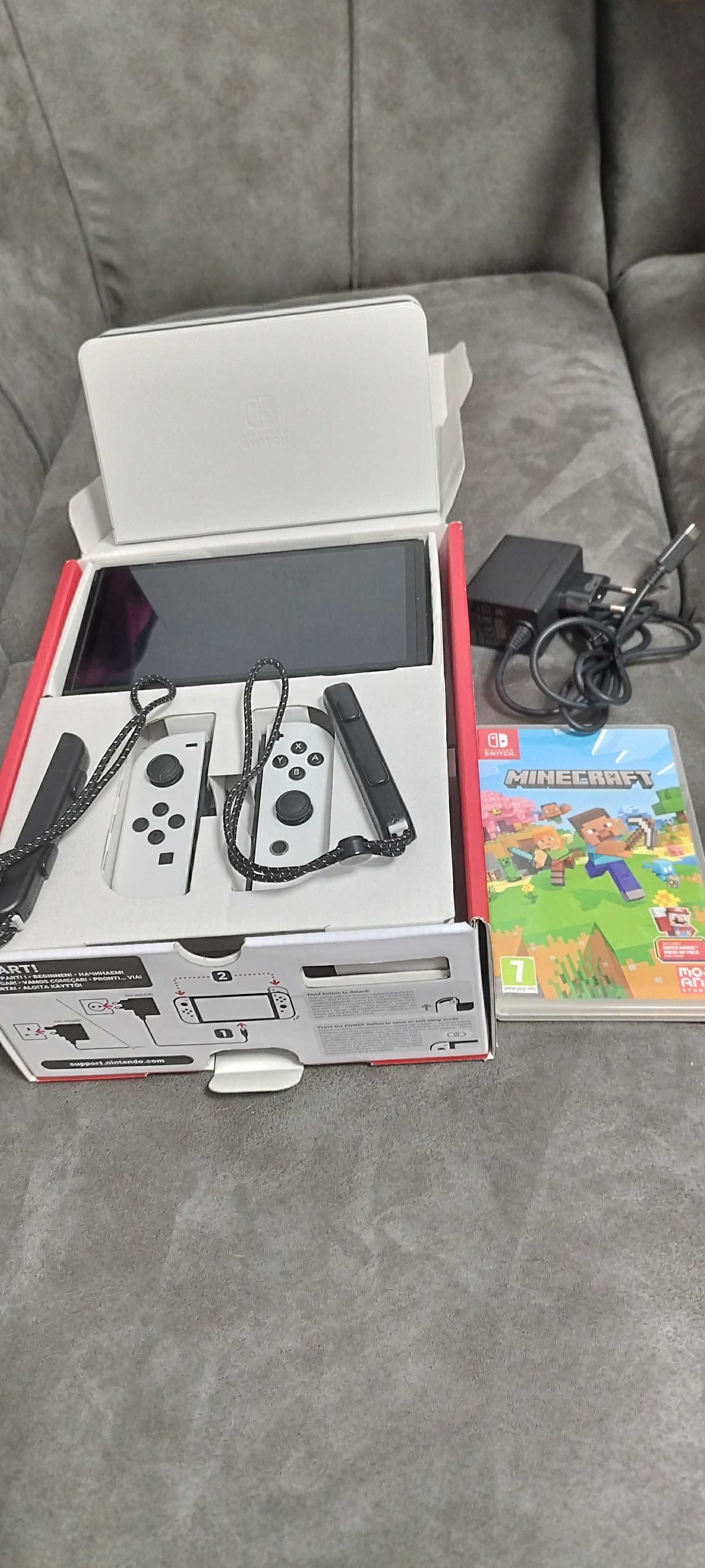 Nintendo switch OLED-white/Бял
