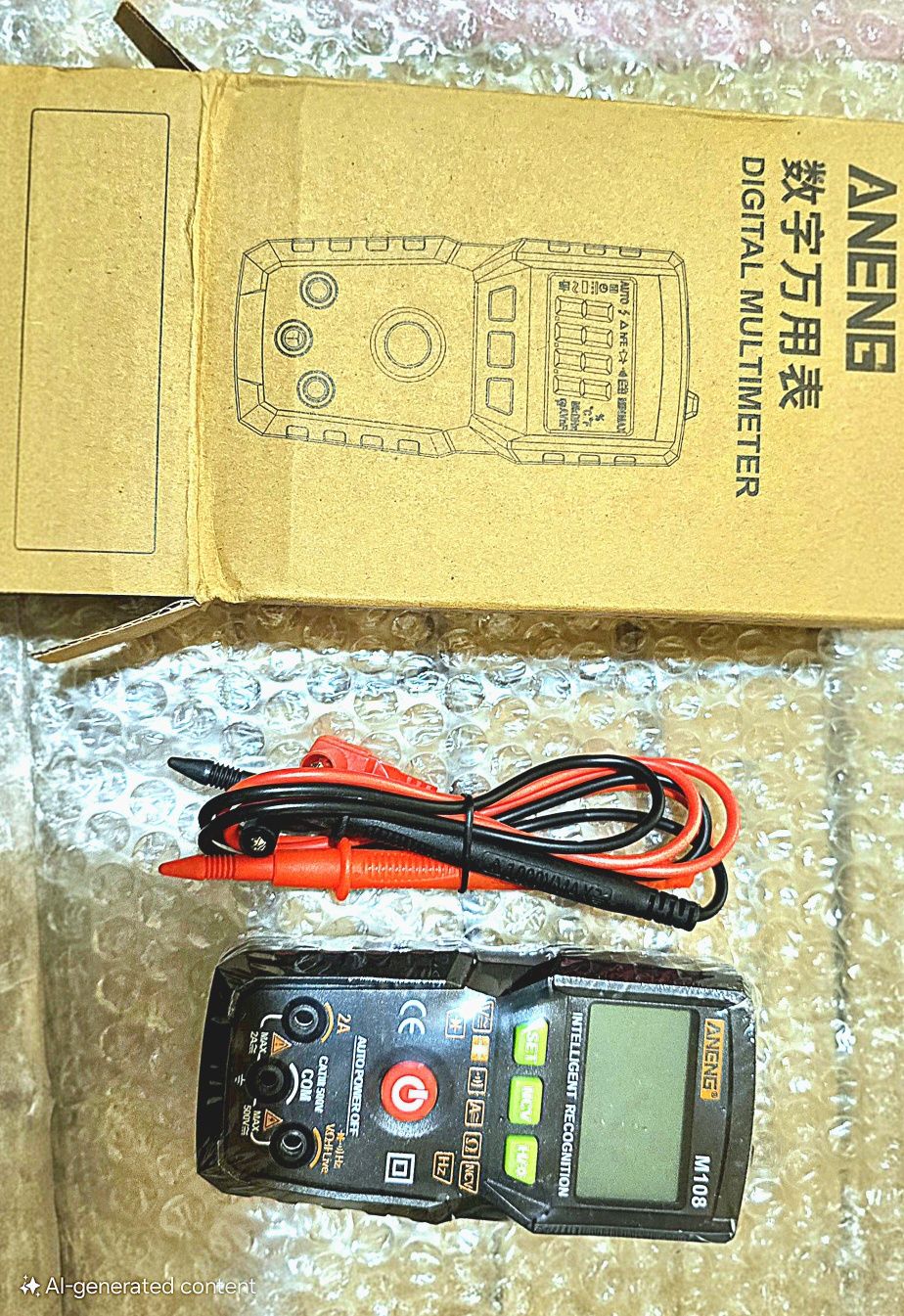 ANENG M108 Multimetru digital inteligent set de probe masura cadou