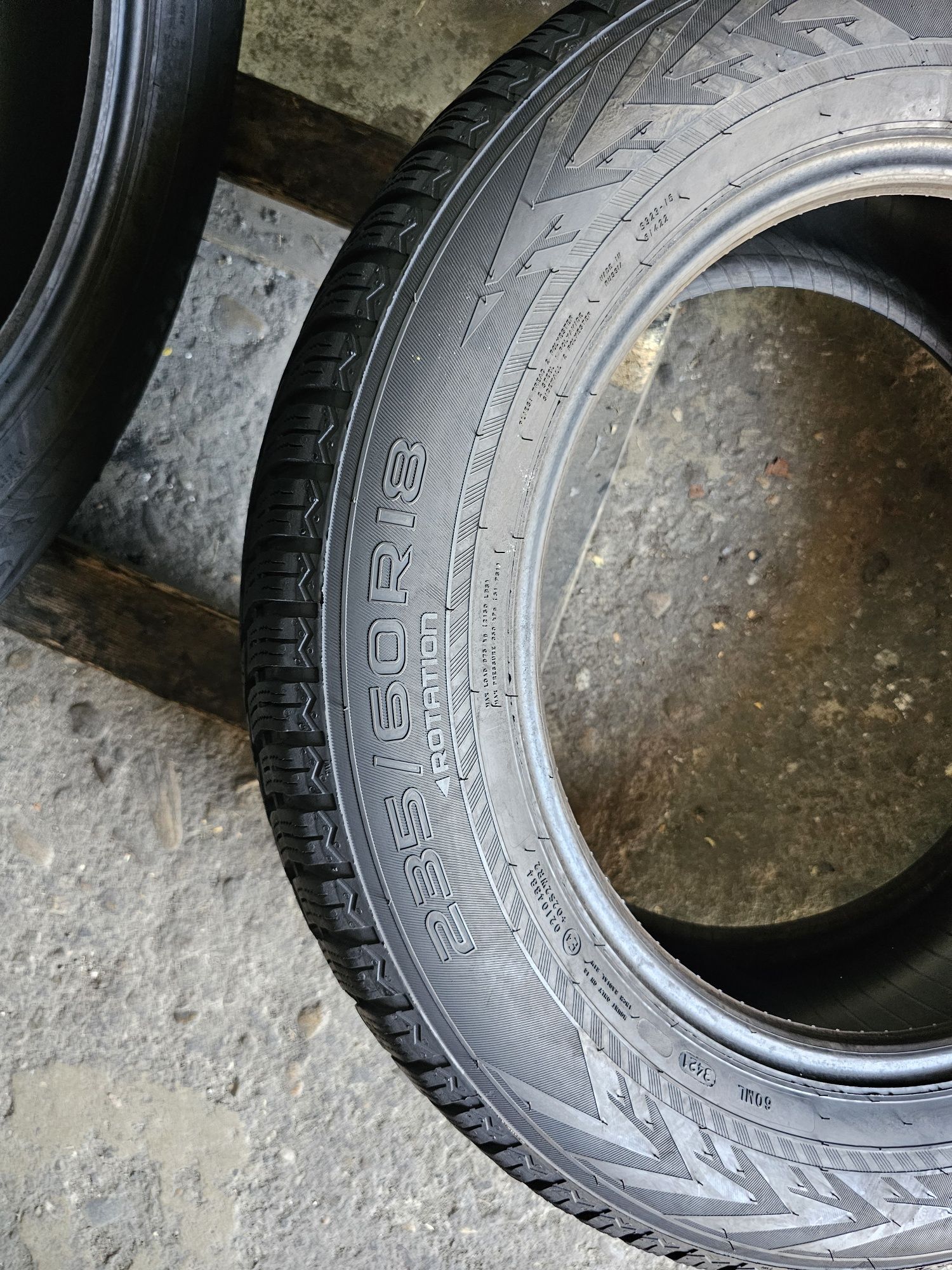 4 anvelope iarna 235 60 18 Nokian 2021