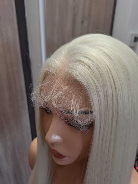 Perucă lungă blond, lace wig 13156
