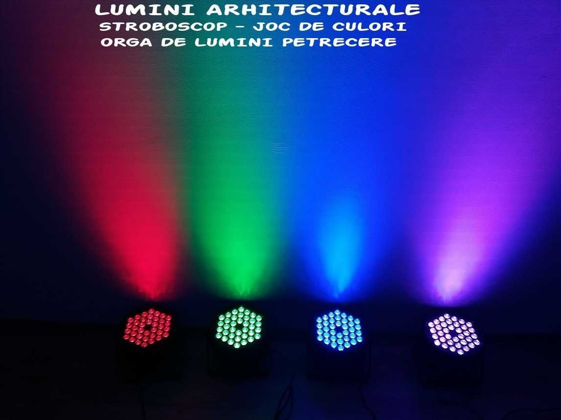 Lumini Restaurant/formati/dj/ arhitecturale/ joc de culori 36 leduri