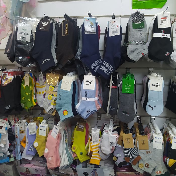 Носки женские, мужские, детские