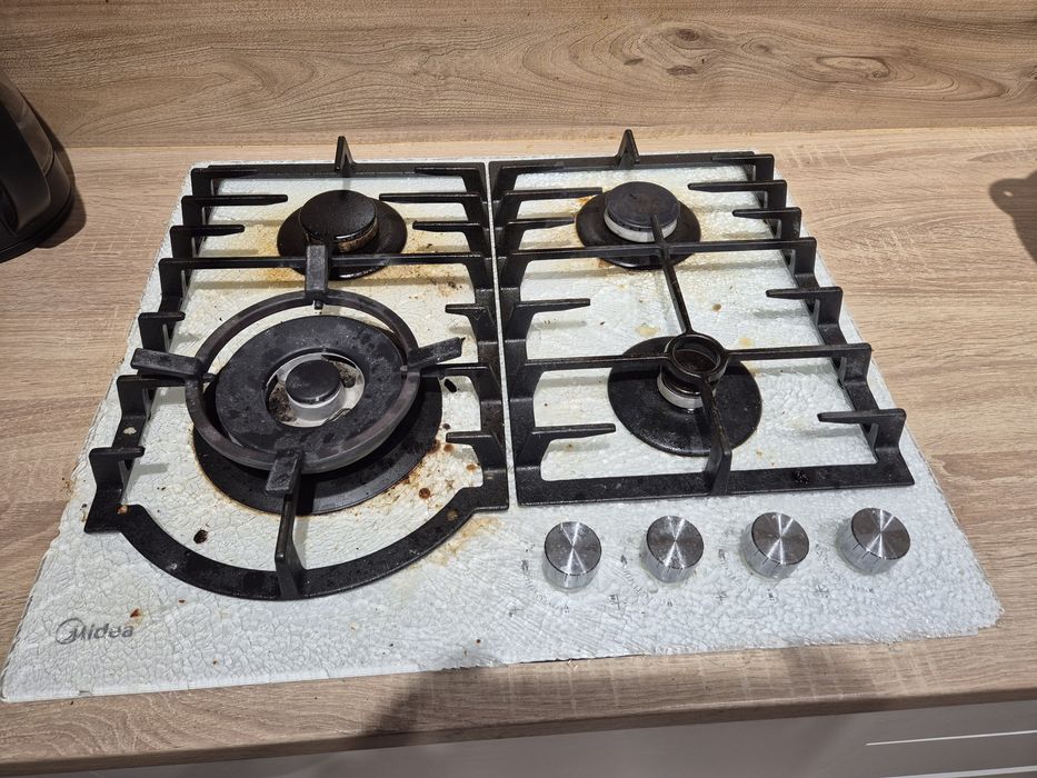 Газовая варочная поверхность Midea MG696TGW