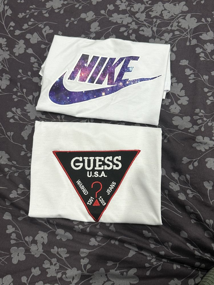 Tricouri Nike si Guess