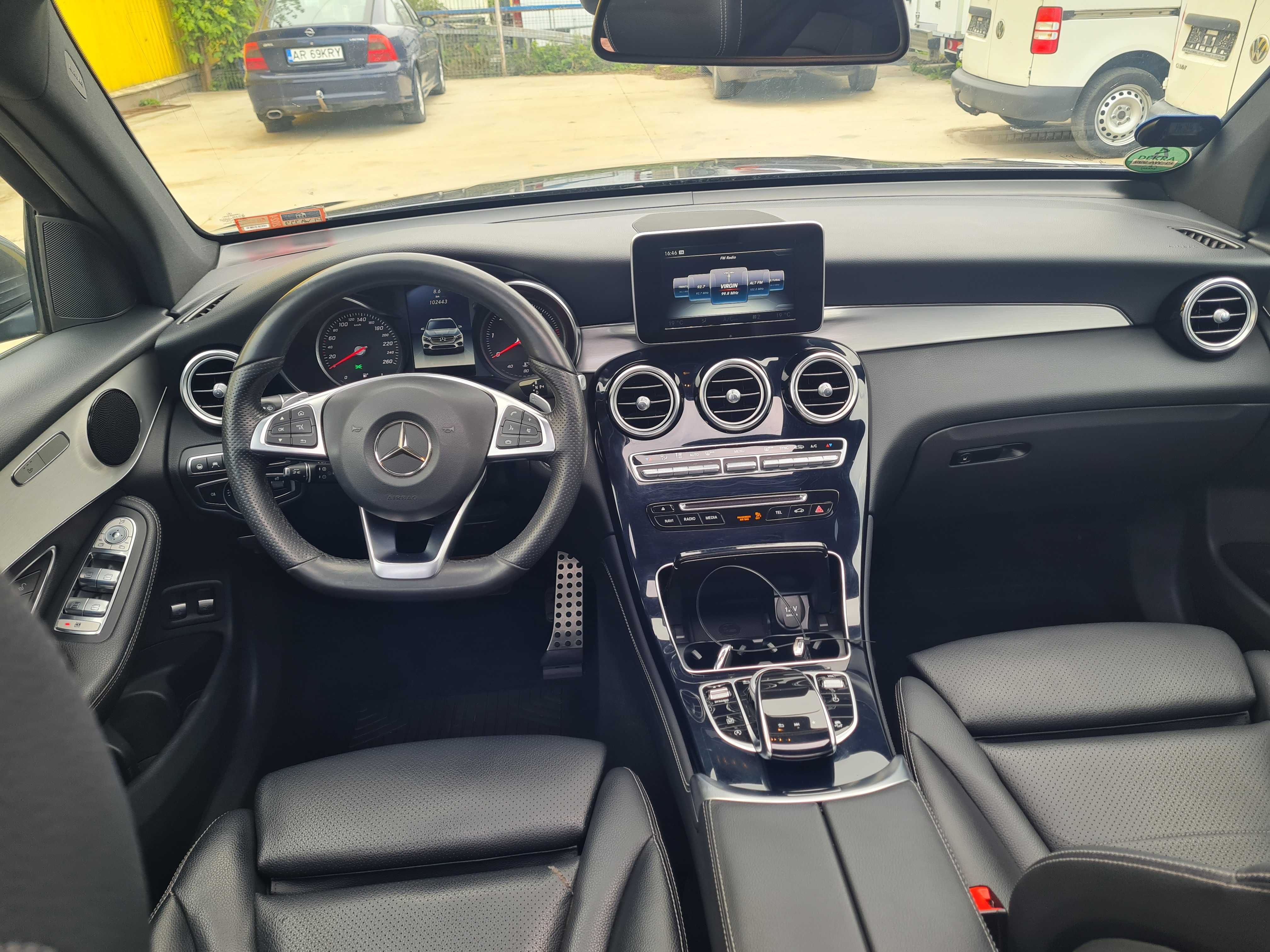Mercedes GLC 220 D 4matic 102.000 km ! an 2017 cash sau rate fixe
