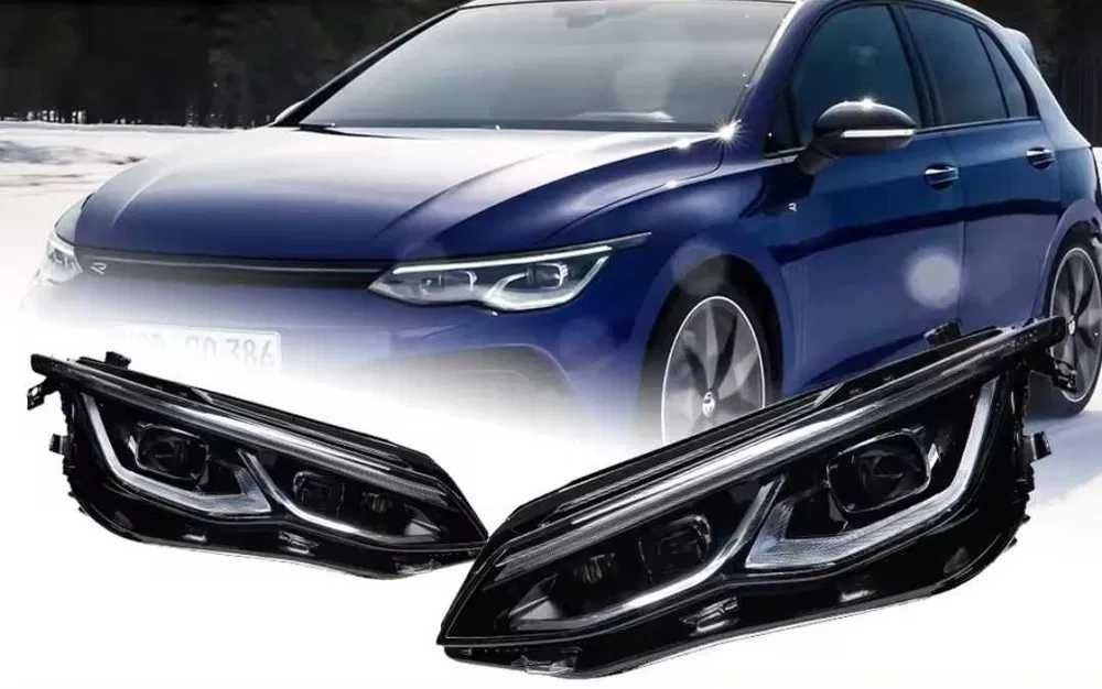 LED Фарове за VW Golf 8 (2020–2024) – Динамични мигачи, фейслифт визия