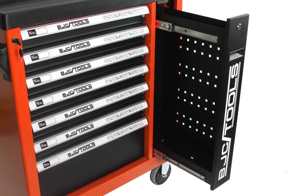 Професионален шкаф с инструменти BJC 7пълни чекмеджета