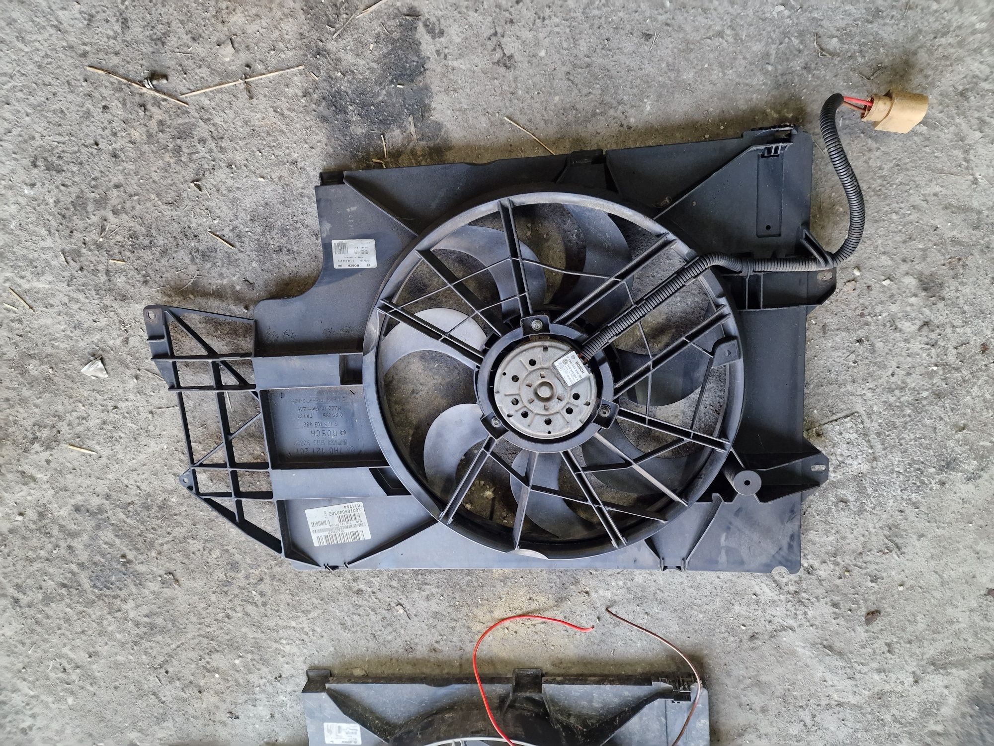 Ventilator gmv 1.9 2.5 tdi vw t5 transporter caravelle multivan