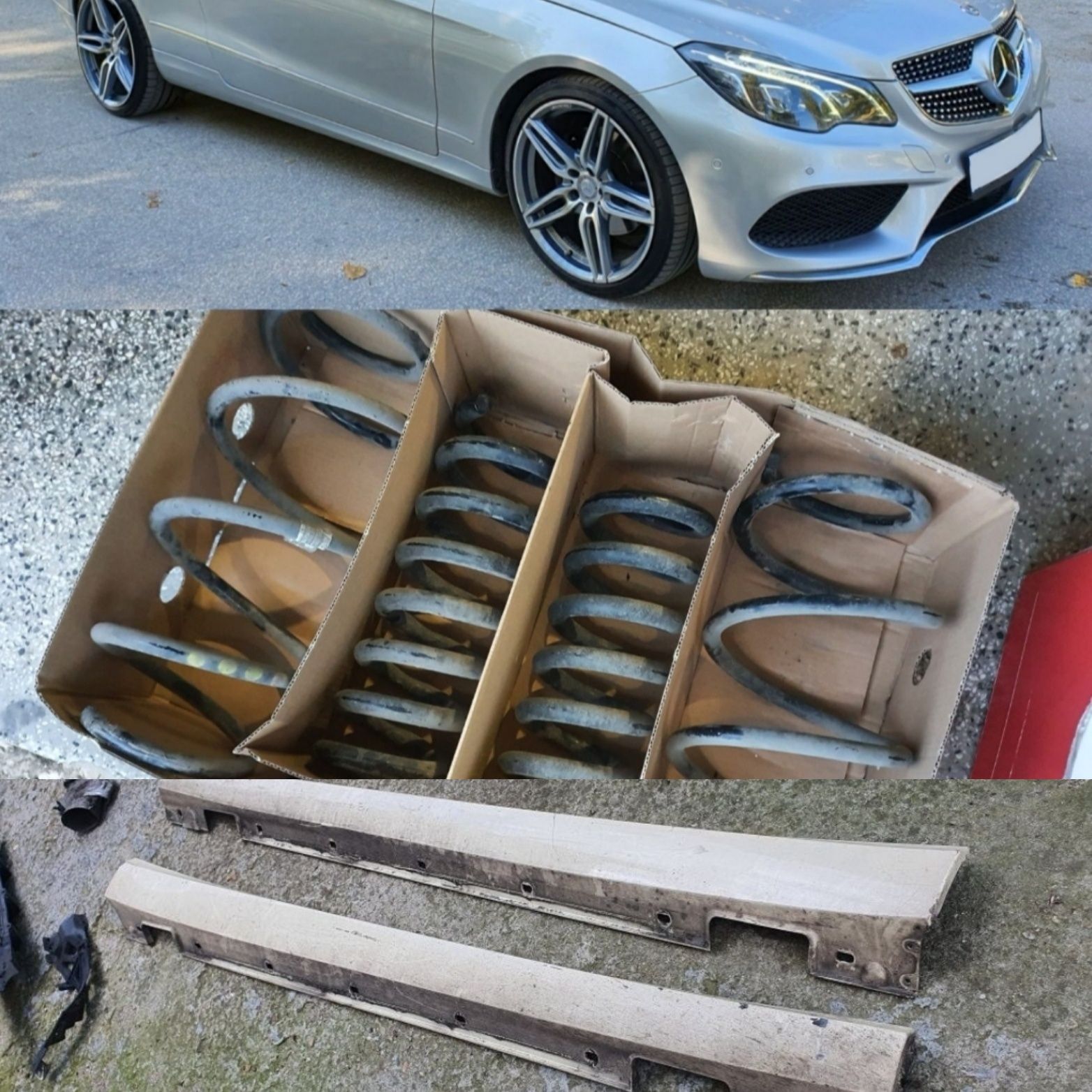 Странични прагове W207 W212 W213 Пружини за Mercedes W207 Bmw G30lci