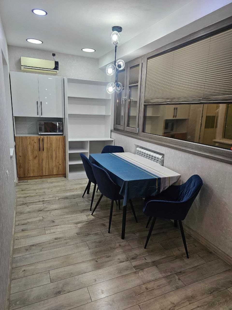 Сдается 3х комнатная квартира! м. Ойбек , 86 кв.м  Евроремонт  БТК