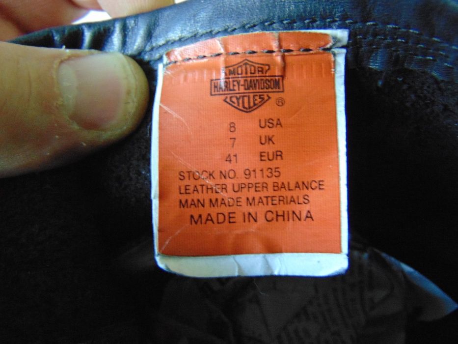 НОВИ Harley Davidson номер 41 Оригинални мото  ботуши