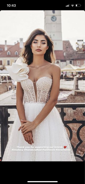 Rochie mireasa deosebita IMOLACY
