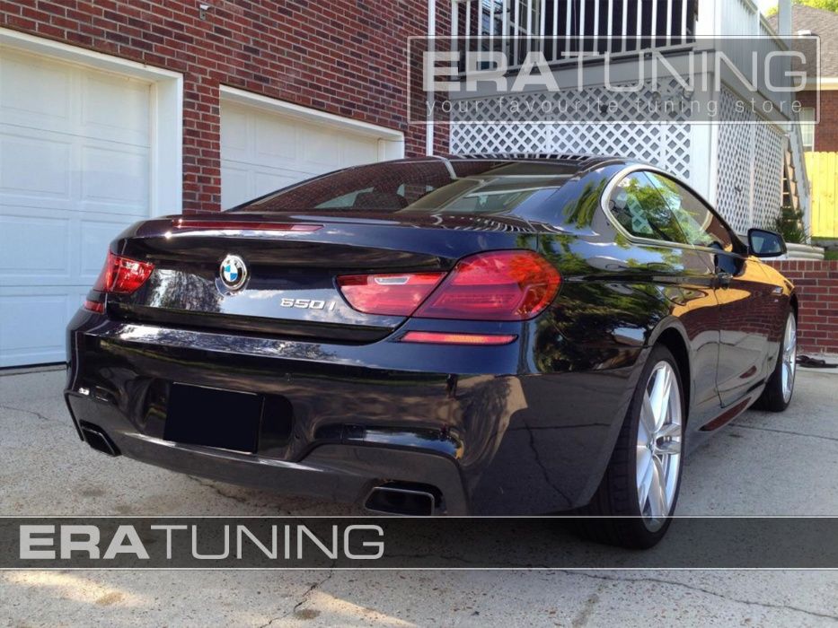 Ornamente toba BMW Seria 6 F06 F12 F13 Silver sau Chrome