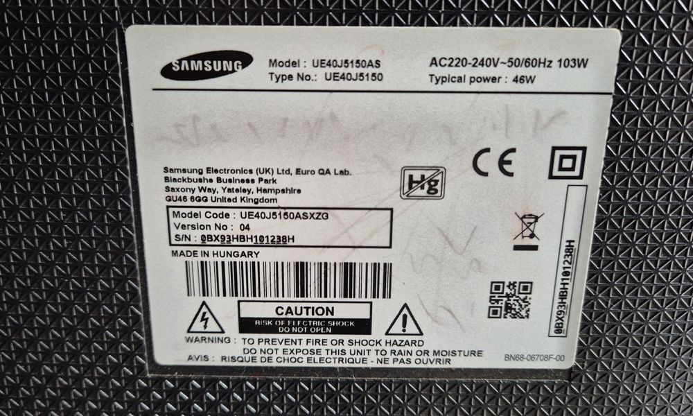 Samsung UE40J5150AS 40 инча LED Full HD 200Hz A+ DVB-T/C/S2