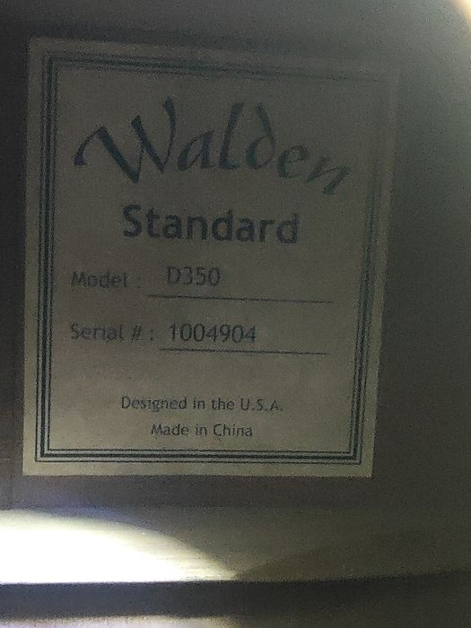 Walden 40-41 lik gitara