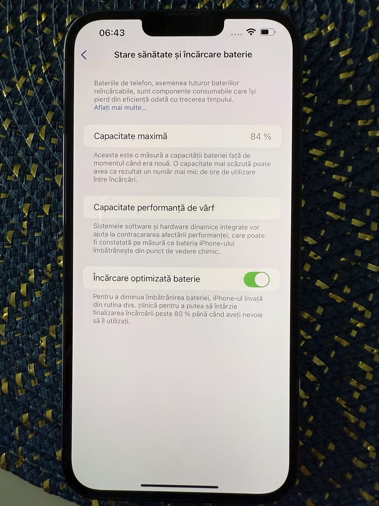 Iphone 13 Pro Max 512 GB Sierra Blue neverlocked 84% baterie