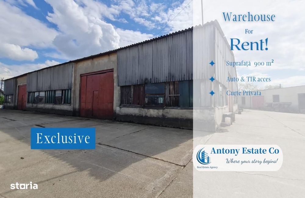 Hala, Spatiu Depozit, Atelier de inchiriat, zona Paleu, Oradea - Bihor