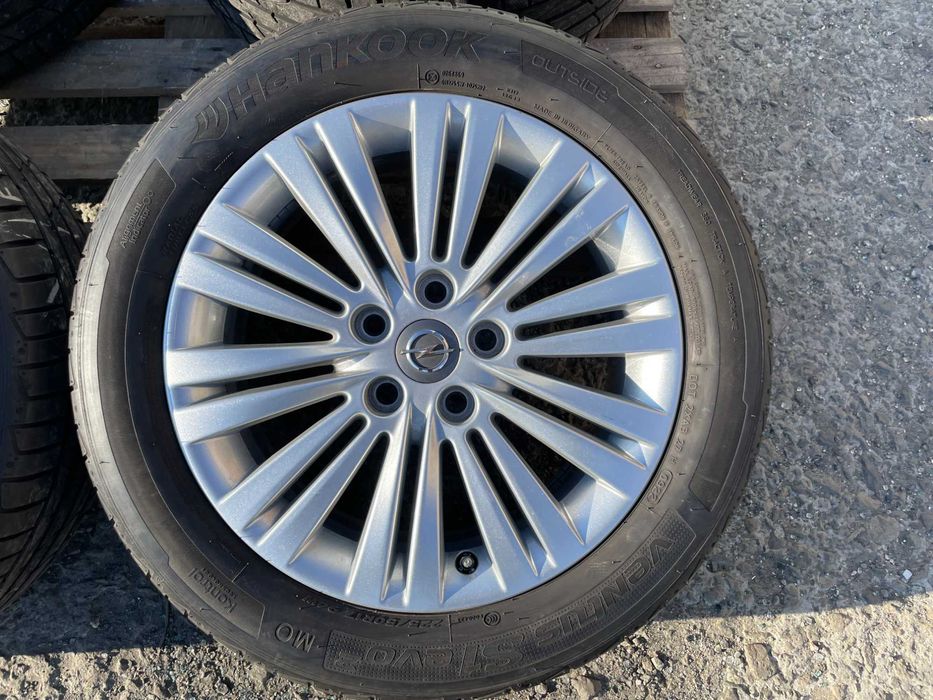 17 джанти 5х115 Opel Zafira ОПел Зафира 7J et44 225/50/17 Hankook 2022