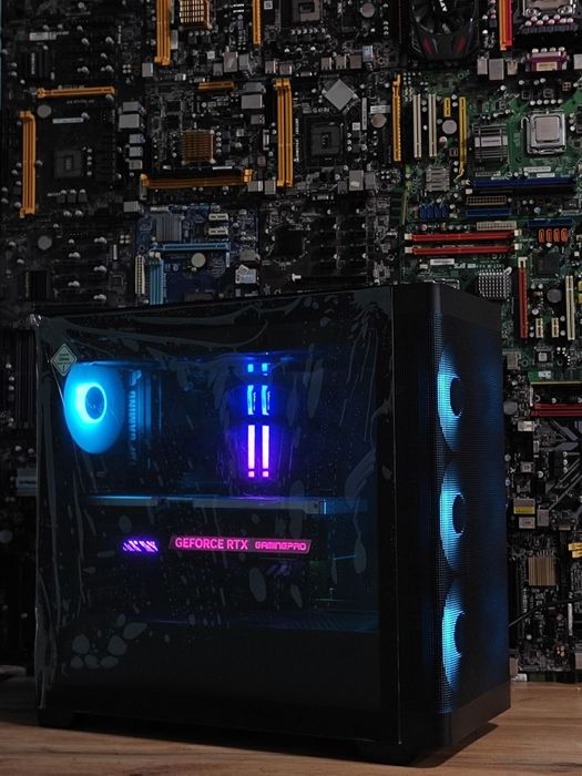 Мощный компьютер Ryzen 7 9700x/Ozu32 d5/RTX 4070ti 12g/SSD 1T