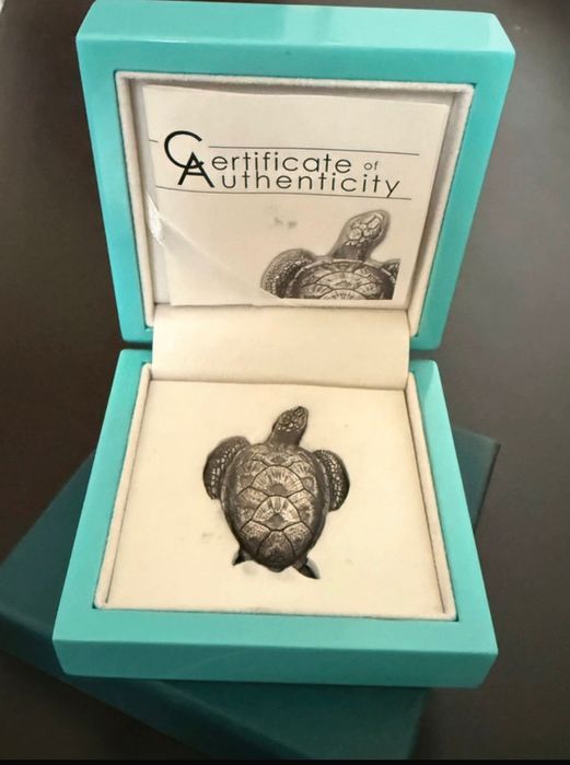 Broscuța din argint 999