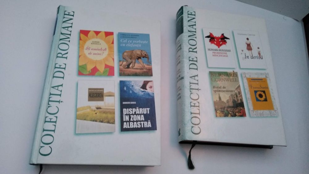 Colectia de romane 2 volume cu 8 romane incluse ed. Reader"s Digest