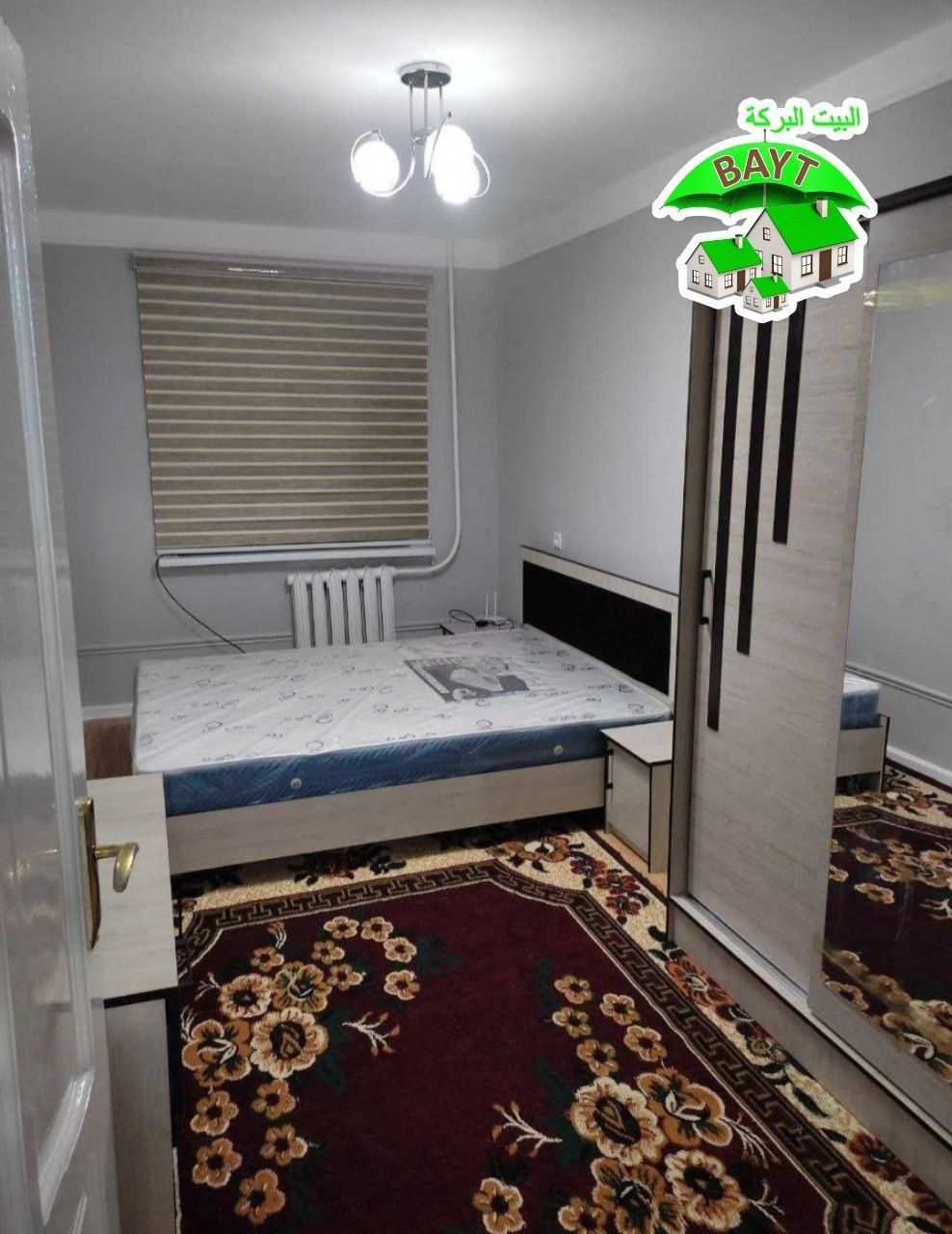 | ХАМЗА МЕТРО КИРПИЧ 2х6 Бал. 2комнатная 52м² Чиланзар 5кв продаётся