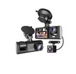 Camera de masina auto s-Eye 1080P HD cu 3 camere, detectie de miscare,