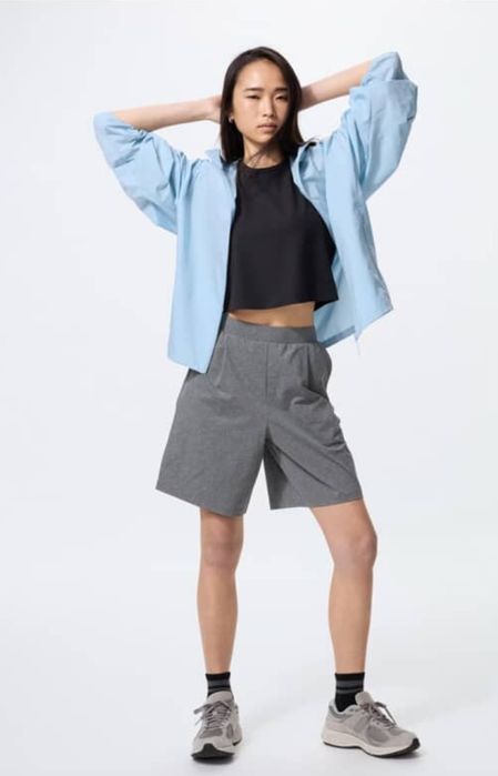 Шорты ультрастрейч с спф Uniqlo