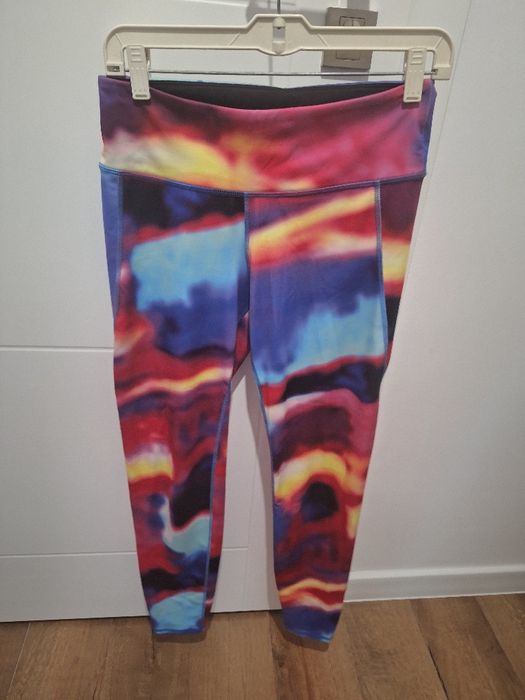 Colanți dama multicolori, mărime M