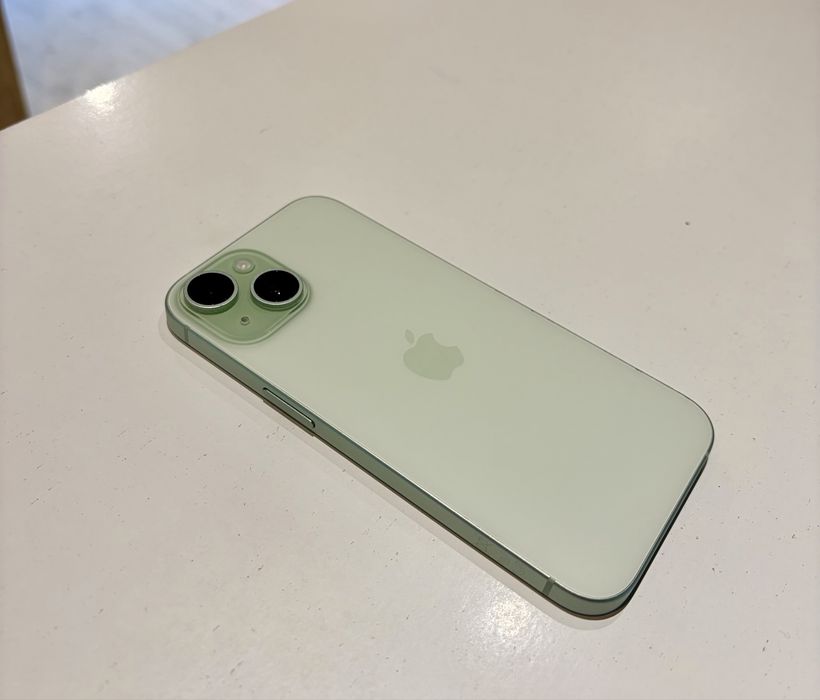 *ATS GSM**ID14078 iPhone 15 128G Green/Baterie100%/Garantie