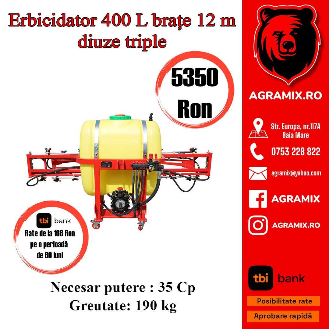 Konig 400-1000 L pompa de erbicidat erbicidatoare-noi Agramix