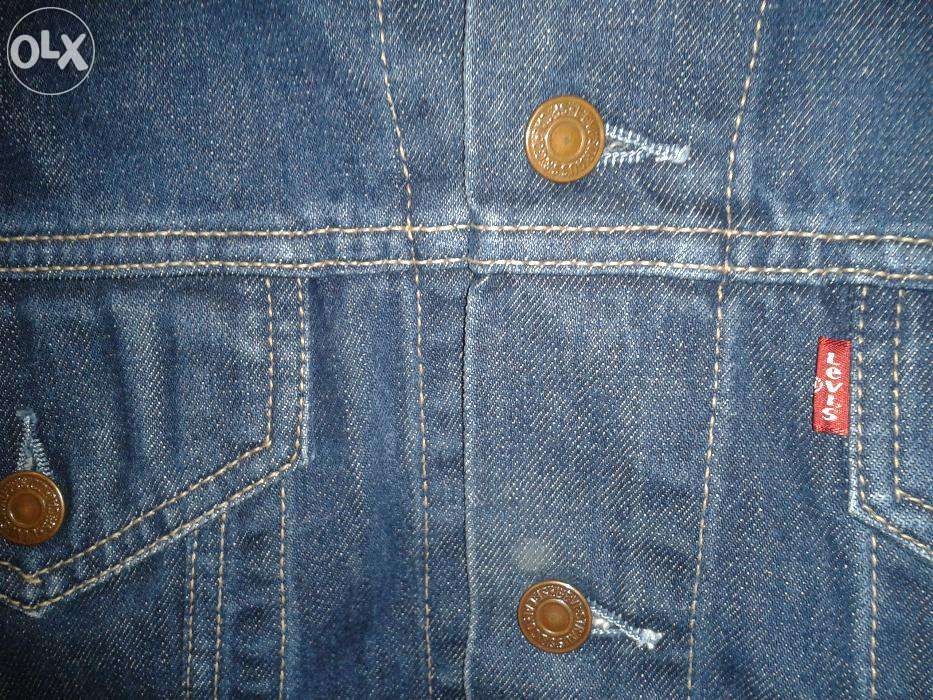 Geaca de blugi barbat,originala Levi's Strauss,ocazie unica,super pret