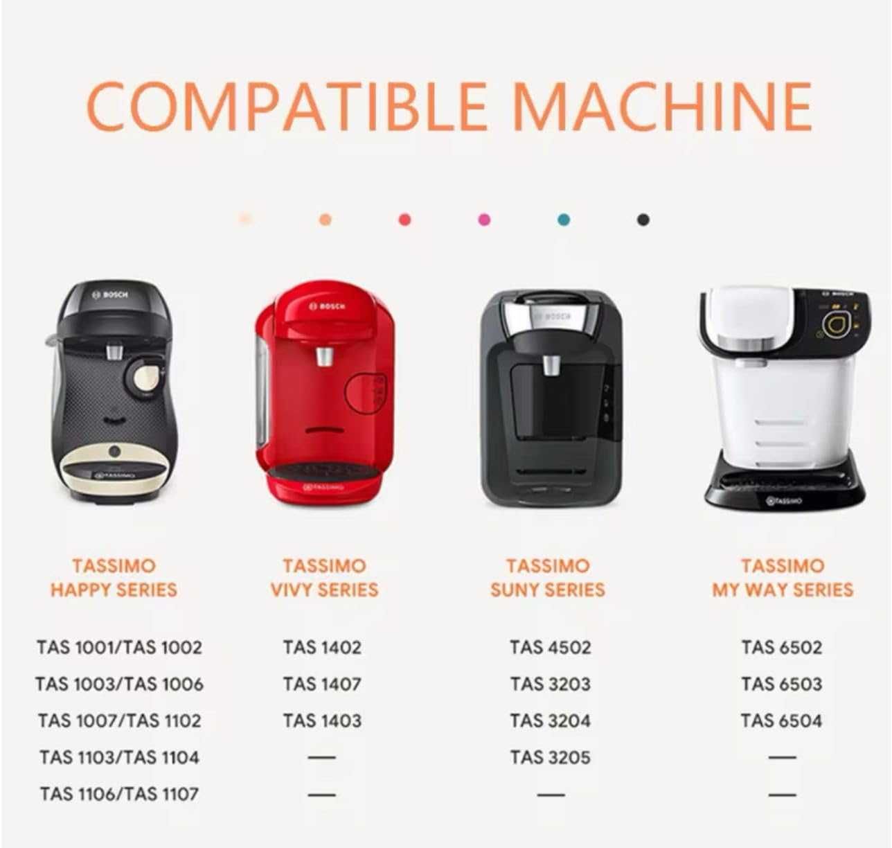Кафемашина с капсули BOSCH Tassimo Happy - червена