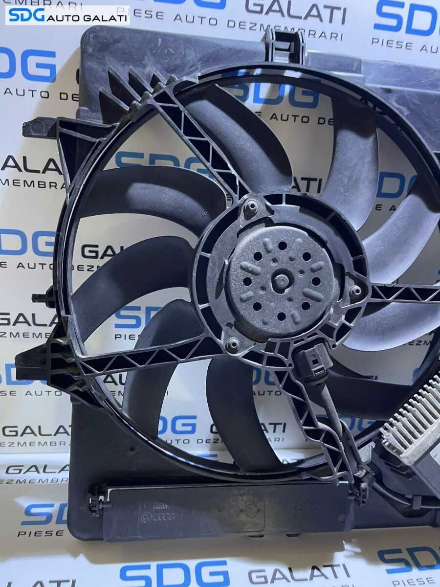 Grup Ventilator Ventilatoare Electroventilator Electroventilatoare cu Modul Releu Audi A4 B8 2.0 TDI 2008 - 2015 Cod 989460D 993328L 8K0121003M