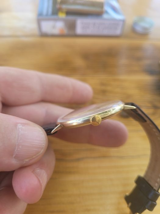 Doxa jumbo aur 14k extraplat 40mm